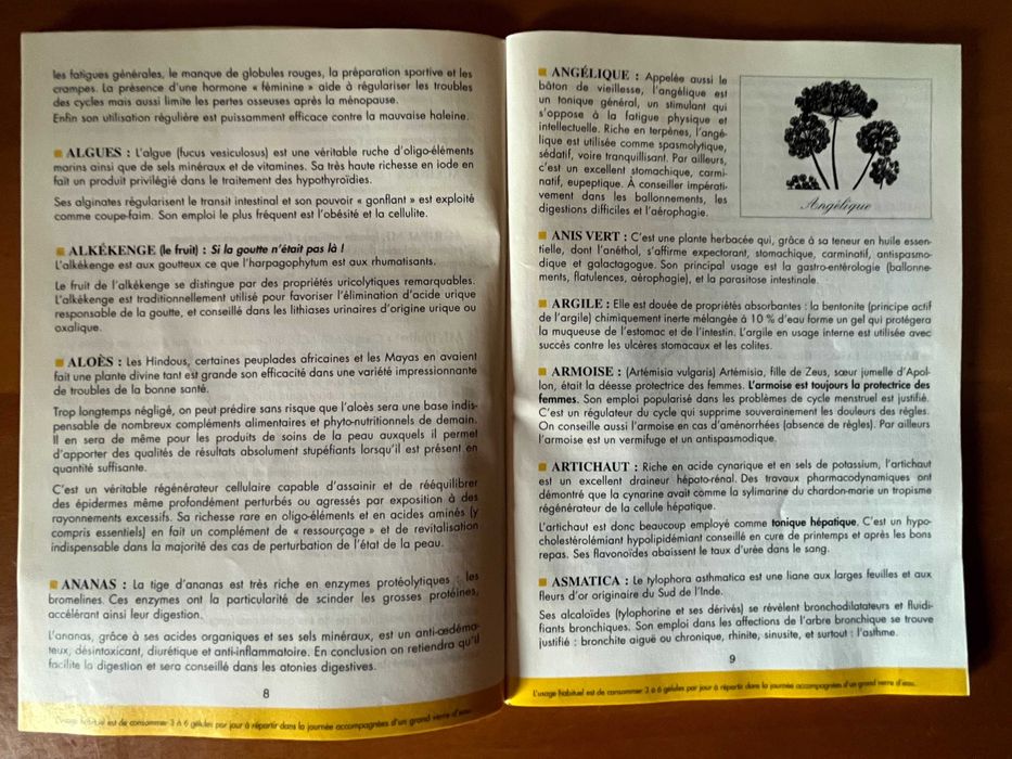 Le petit livre d'or des plantes et autres éléments naturels