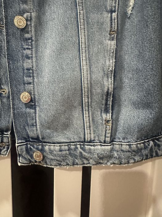 Джинсовий піджак, джинсова куртка Zara на дівчинку 10 років