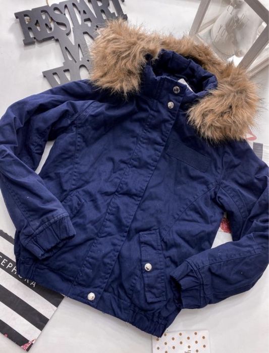 Зимова підліткова куртка парка утеплена  10-12 років