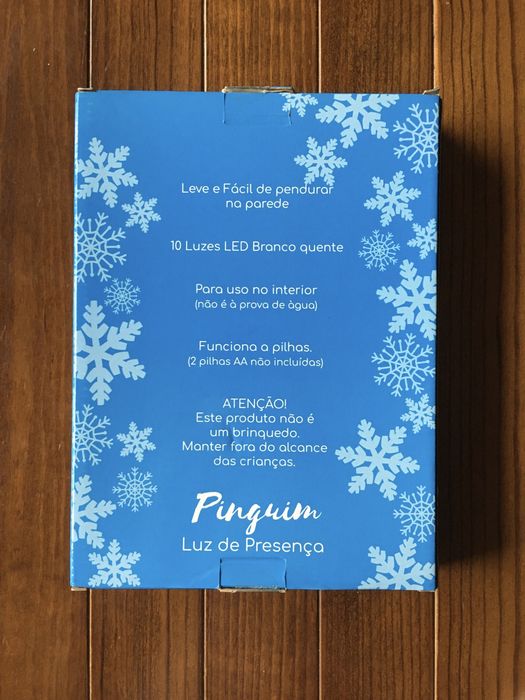 Luz de Presença Pinguim