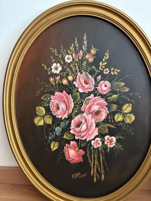 Quadro pintado a mão