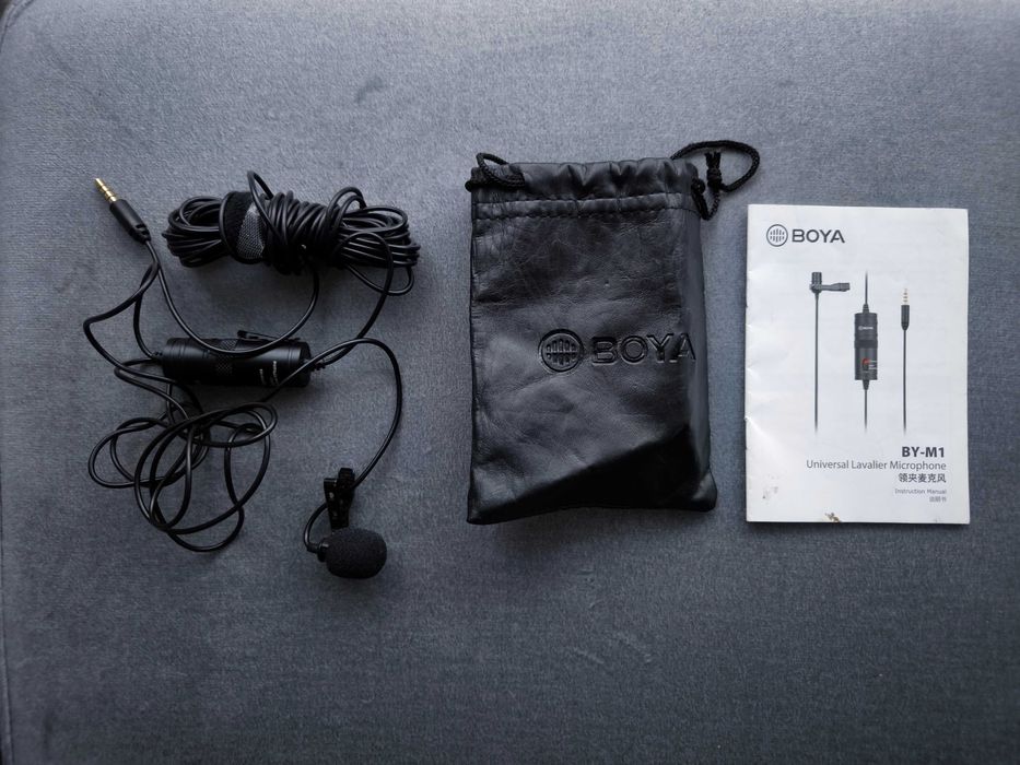 Mikrofon krawatowy Boya BY-M1