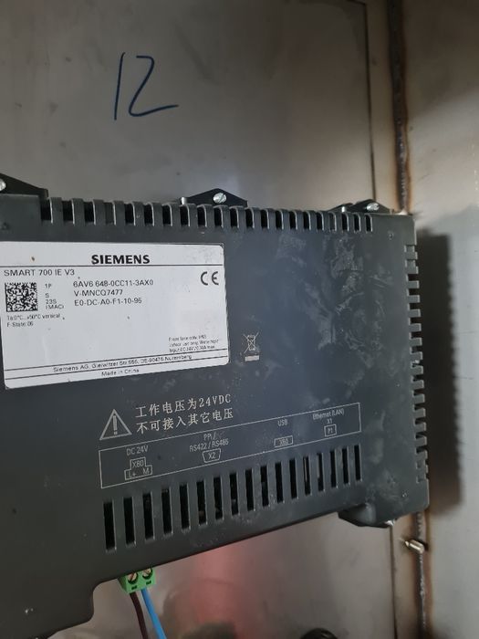 Plc Siemens smart + controlador touch