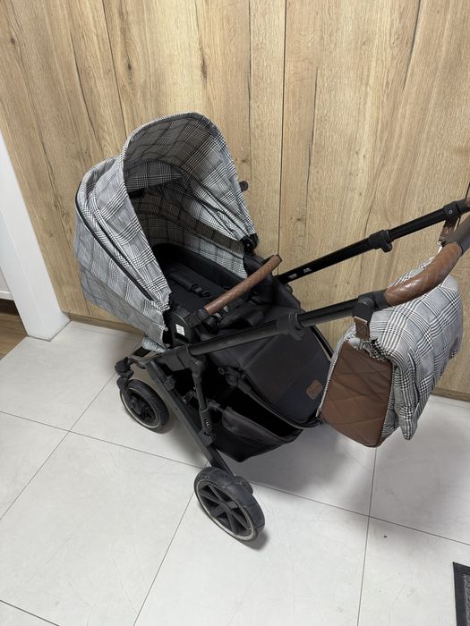 Wózek 2w1 ABC Design salasa 4 smaragd PREMIUM plus gratis torba