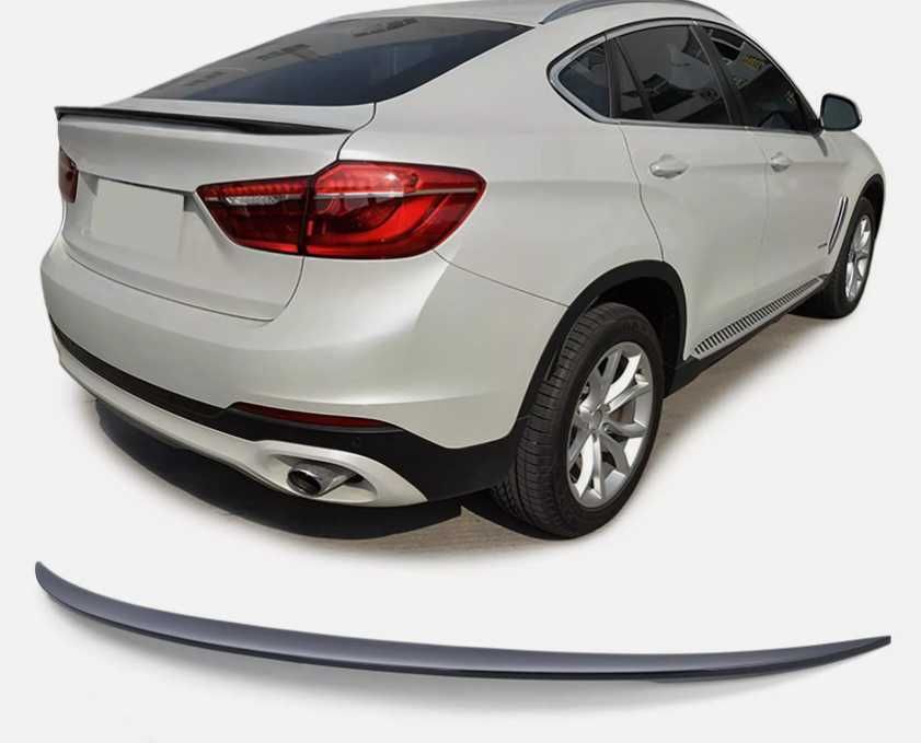 Lotka Spoiler Dokładka BMW X6 F16 CZARNY POŁYSK