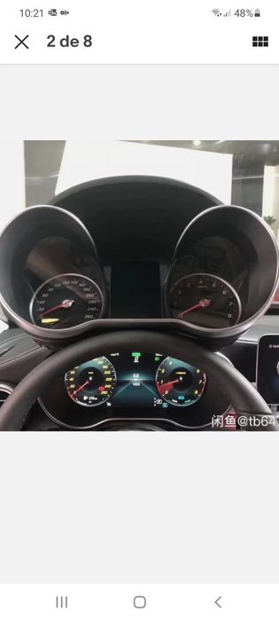 Mercedes w205 classe C GLC W253 - Quadrante digital Led