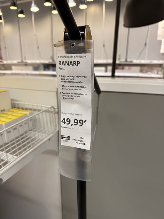 Candieiro ikea como novo