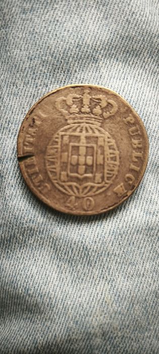 Moeda antiga portuguesa