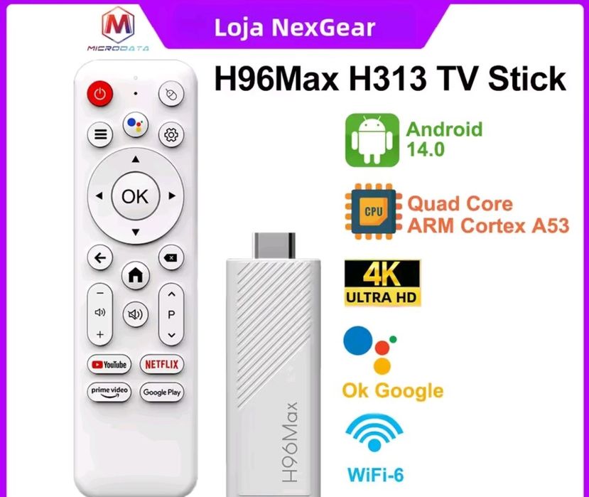 Pen android transforma tua TV em Smarttv