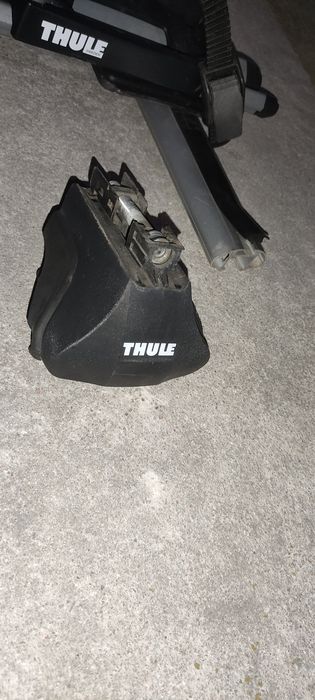 Terminais de barras de alumínio Thule com chave