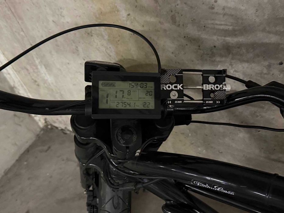 Rower Chopper Custom E-Bike Stretch Cruiser 2000W | Rapid S-2000 | Battery Guru 48V 17.5Ah | Shimano ZEE