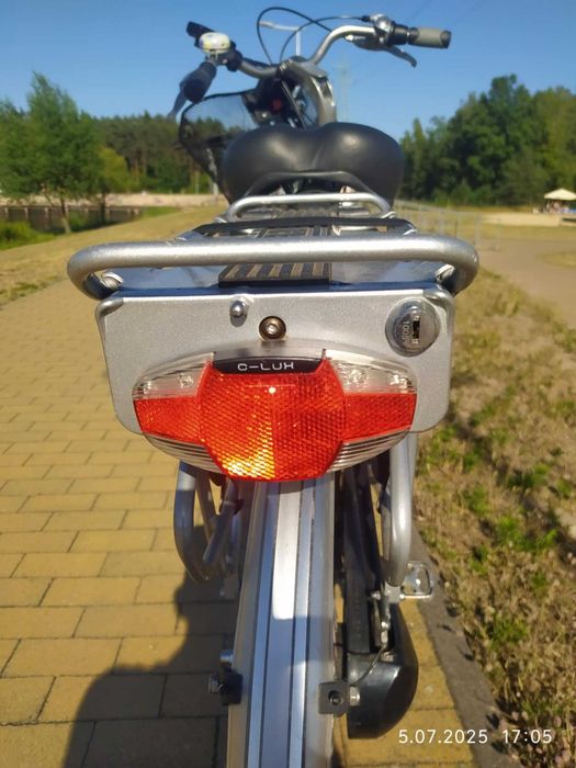 rower elektryczny Pegasus 28 cali koła (nowa bateria ) z lokalizatorem GPS