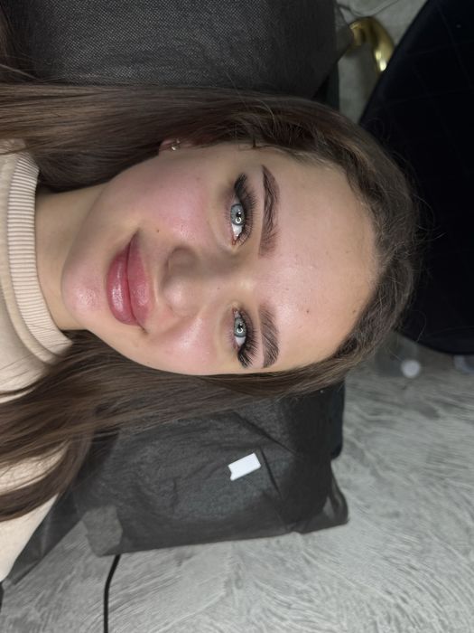 Нарощування вій Київ/ Наращивание ресниц Киев/ перманентний макіяж