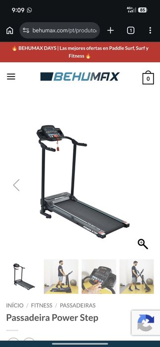 Passadeira Power Step BEHUMAX 10 kmh