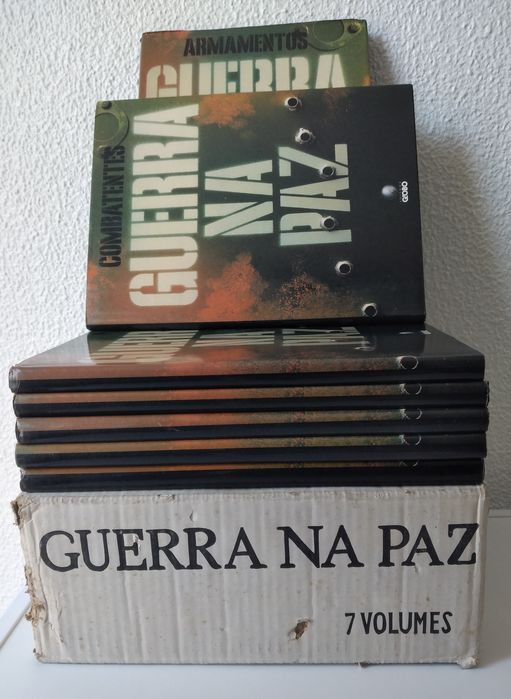 Guerra na Paz - 7 livros novos na caixa original