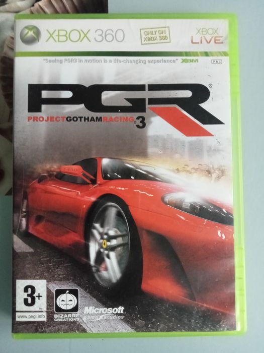 Xnox 360 super gra PGR project gotham racing 3