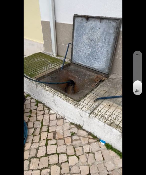 Limpeza de esgotos