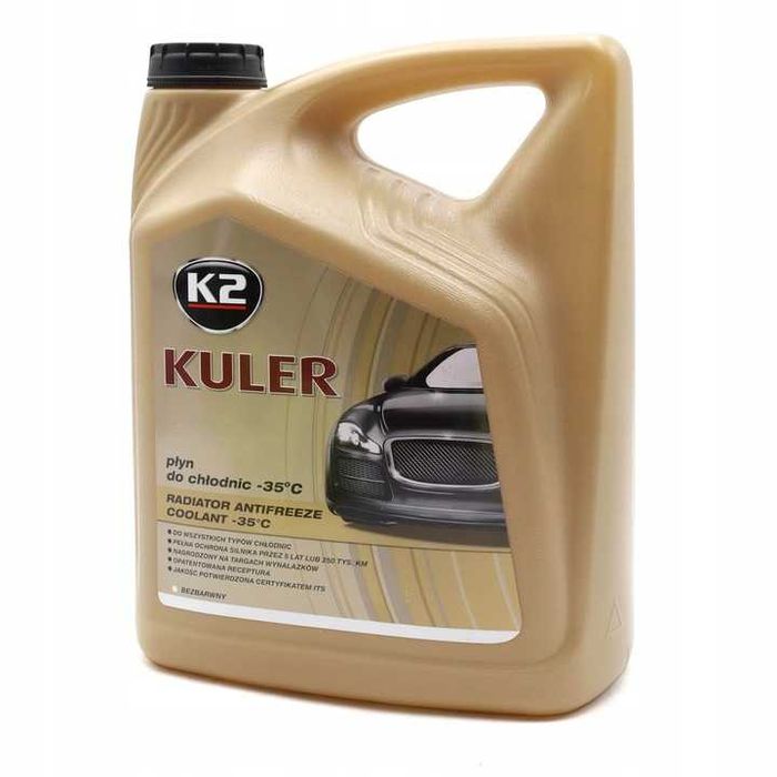 Płyn do Chłodnic K2 Kuler Long Life -35°C Bezbarwny 5L