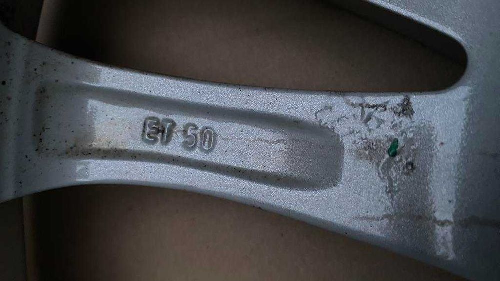 8616 Używane felgi aluminiowe TURN polar-silver 7.50-17 5x108 ET: 50