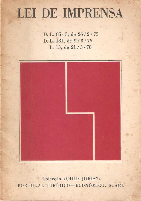 Lei de Imprensa de 1978