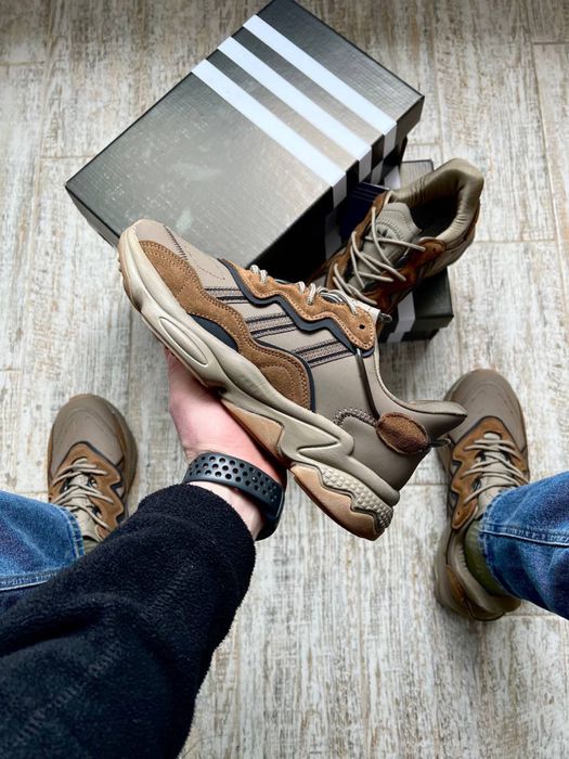 Adidas Ozweego Khaki & Brown