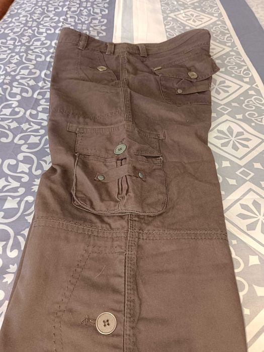 2 pares Calças 38 Mango (fazenda e bombazine)