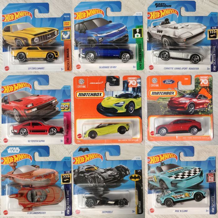 Hot Wheels 50+ моделей - STH, TH, PREMIUM, mainlin, Matchbox.