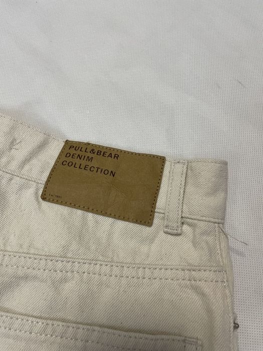 Krótka spódniczka spódnica jeans Pull & Bear Denim Collection S 36 beż