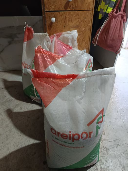 5 sacos de 25Kilos filtro de areia para filtro piscina