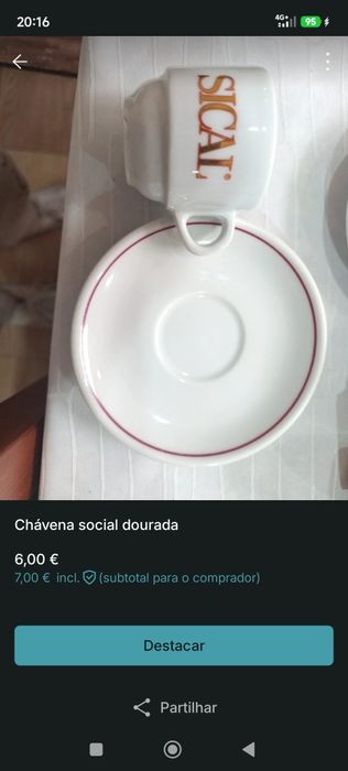 Coleção de chavenas