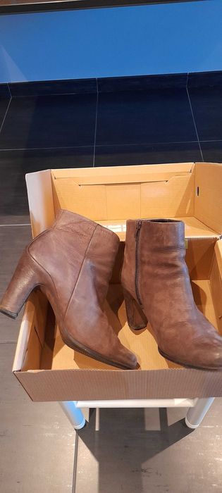 Botas em Pele da Ecco