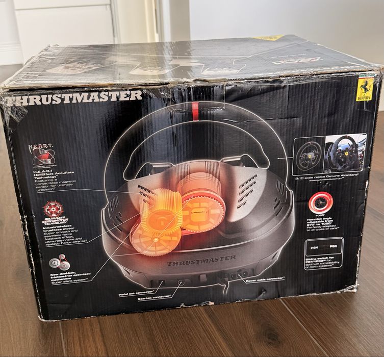Volante Thrustmaster T300RS Ferrari Alcantara Edition