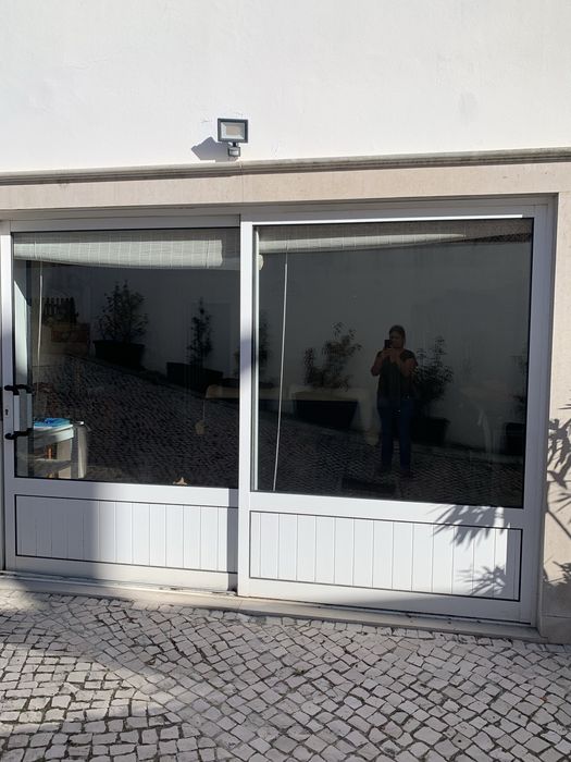 Portas grandes de Aluminio