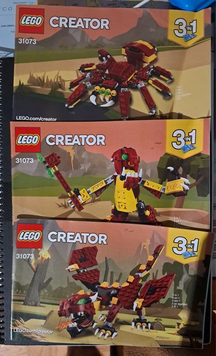 LEGO Creator 31073 Criaturas Míticas