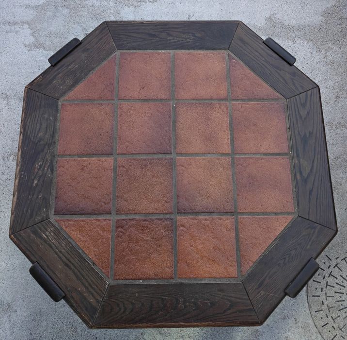 Mesa de centro madeira maciça