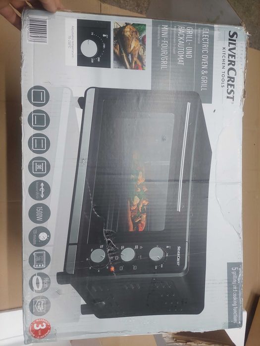 SILVERCREST Piekarnik elektryczny z grillem SGBR 1500 D4