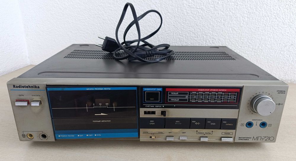 Касетна дека Radiotehnika МП-7210
