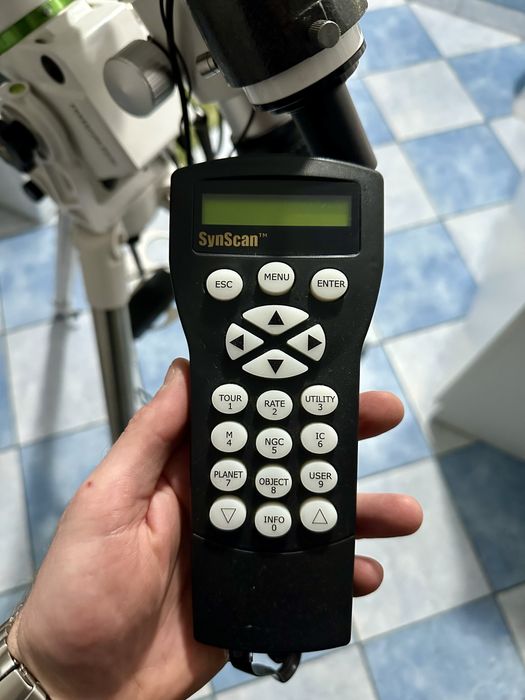 Teleskop Sky Watcher ED80, montaż AZ-EQ5 GoTo, dodatki astrofotografia