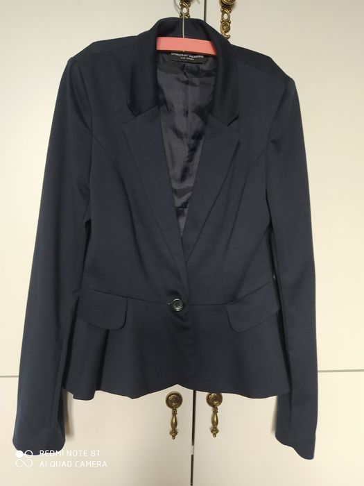 Dorothy Perkins, granatowa elegancka  marynarka, rozmiar 38.