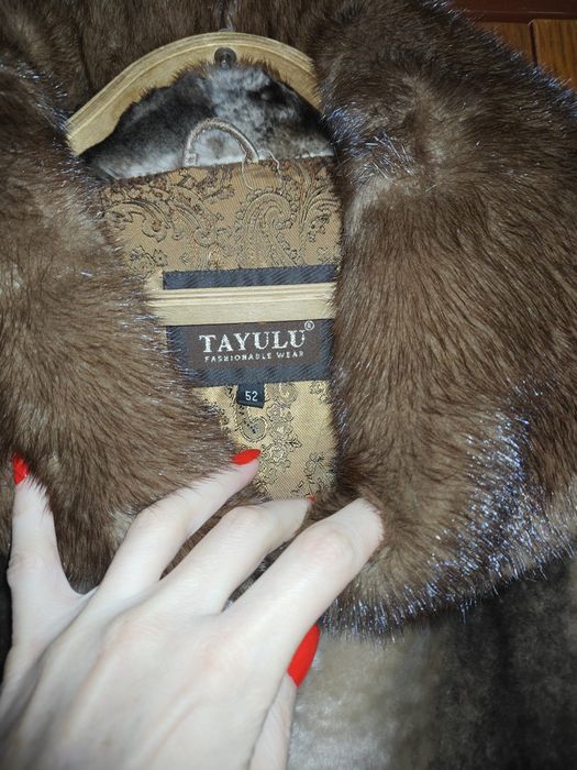 Шуба мутон натуральна