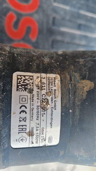 Młot kujaco-wiercący BOSCH gsh 7vc