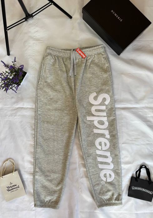 Спортивні штани Supreme Супрім Pants Чорні Сірі Топ Осінь