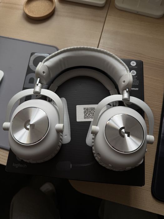 Logitech G PRO X 2 LIGHTSPEED Headset Gaming Sem Fios Branco