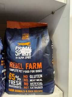 karma dla psa alpha spirit gruby kocur zoologiczny