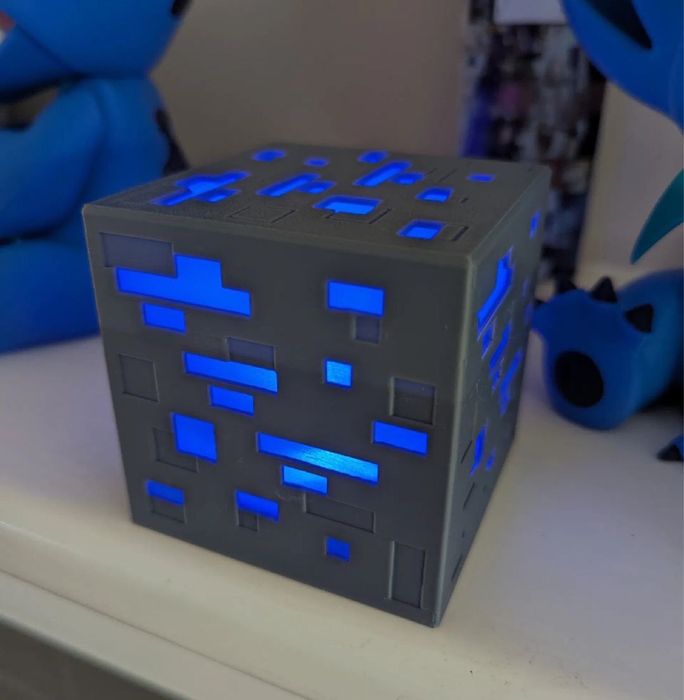 Minecraft лампа  ‼️ для фігурок Kinder Joy LED нічник Майнкрафт