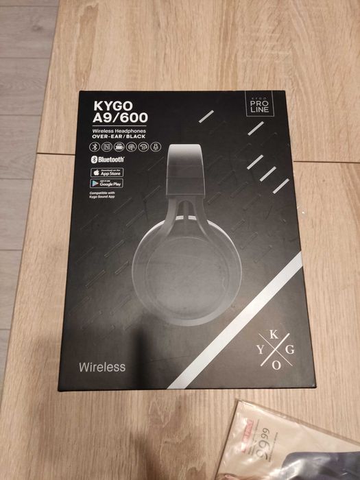 Słuchawki Kygo A9/600 Bezprzewodowe Nauszne Czarne