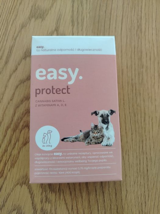 Easy Protect olej konopnny do psów i kotów