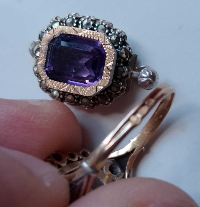 Vendo Anel e Fecho para Fio Prata/Ouro Antigos
