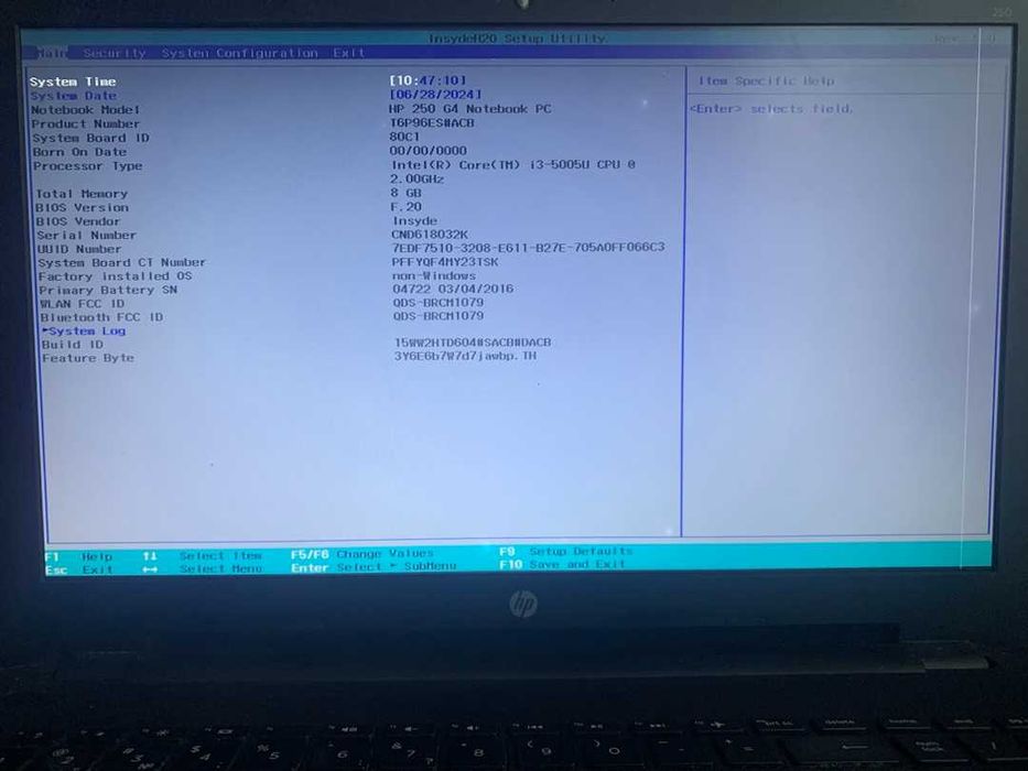 Ноутбуки HP 250 G4 i3/RAM8/HDD250 - 3 шт б/у