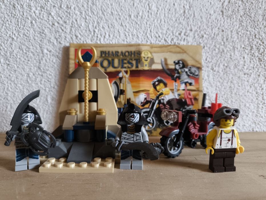 Lego The Pharaoh Quest - Golden Staff Guardians [set 7306]